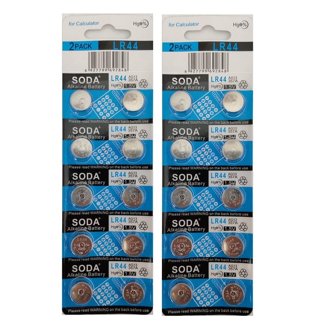 Battery GP A76 LR44 AG13 1.5V Alkaline 20 pcs