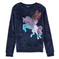 thumbnail image 1 of George Girls' Plush Sweatshirt, 1 of 3