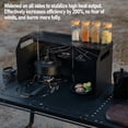 thumbnail image 3 of Camp Stove WindscreenOutdoor 4 Fold Gas Stove Windshield With Storage Bag For Hiking Picnic Cooking, 3 of 7