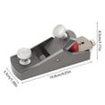 thumbnail image 3 of Binwennn Smart Kitchen Faucet with Stainless Steel Faucet Filter for Kitchen Kitchen Faucet Mount to The Wall Mini Aluminum Woodworking Hand Plane DIY Carpenter Tool European Style Edge, 3 of 8