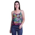 thumbnail image 4 of Moomaya Printed Womens Spaghetti Strap Crop Top Cami Summer Tops, 4 of 5