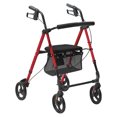 thumbnail image 1 of VEVOR Déambulateur à Roulettes pour Aînés et Adultes, Déambulateur à Roulettes Pliable en Aluminium Léger avec Siège et Poignée Ajustables, Déambulateur de Mobilité Extérieur avec Roues Tout-Terrain de 8 Pouces, Capacité de 300 Lb, 1 of 9