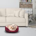thumbnail image 3 of Canadiana Buffalo Plaid Medium Dog Bed, 3 of 3