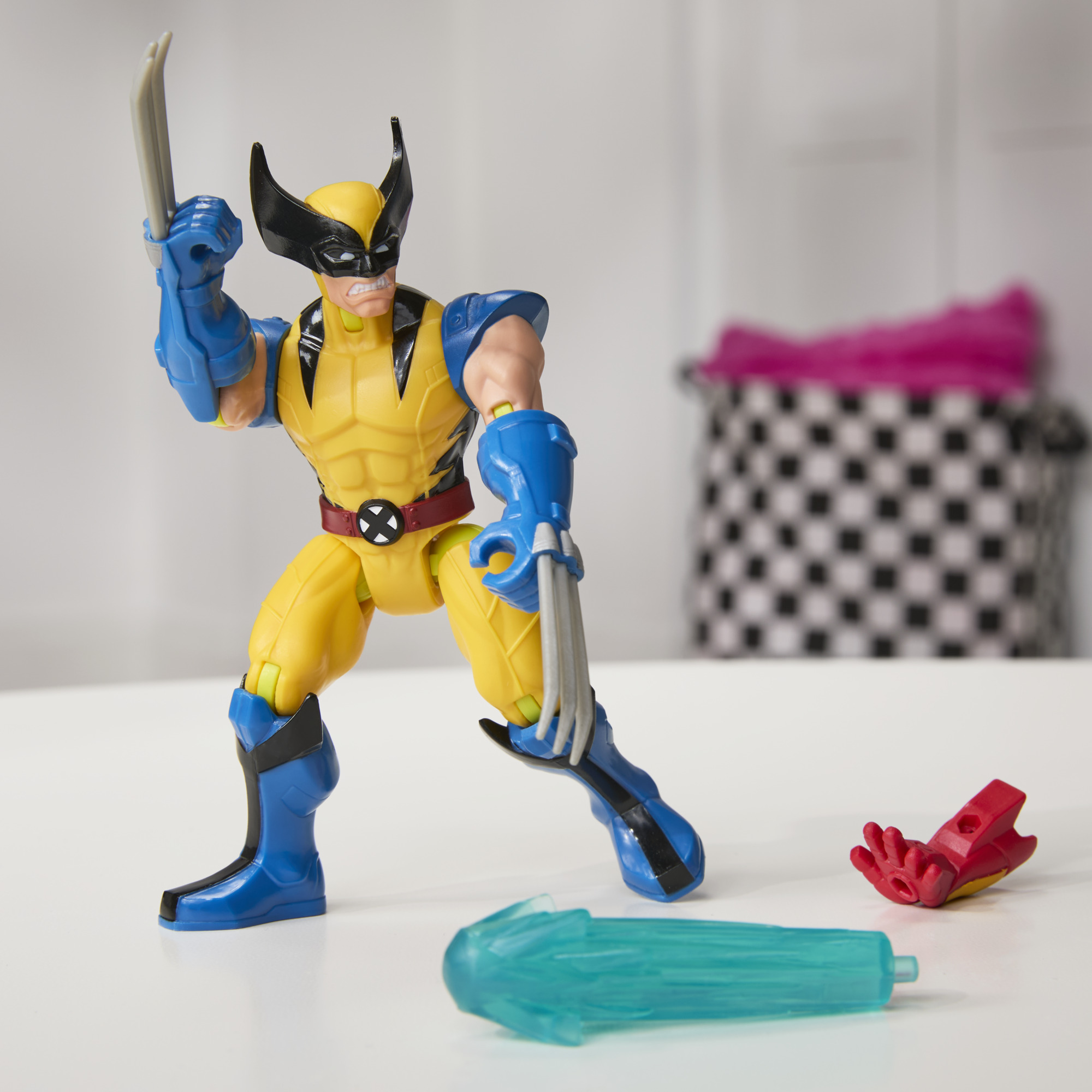 MixMashers Marvel Avengers, figurine Wolverine à mélanger et combiner (12 cm), jouets Avengers