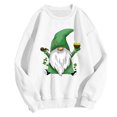 thumbnail image 1 of Birdeem Womens Shirts Round-Neck Print Long Sleeve Tops Printed Regular Blouse, 1 of 6