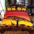 thumbnail image 2 of Ensemble de Literie Coucher de Soleil Africain 1, 2 of 6