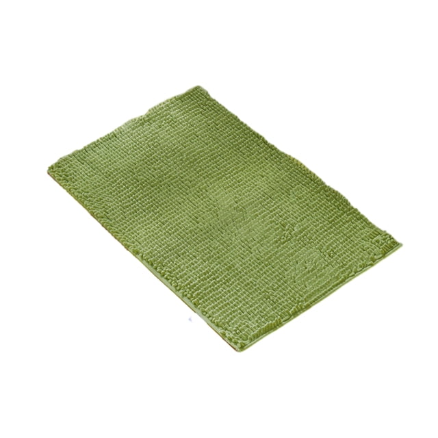 relayinert 1/2/3/5 Exquisite Crafted Carpet Quick-drying Strong Grip No Shedding Absorbent Yellow Green 40cm*60cm 1 Pc