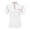 White, variant on Mens Vintage Henley Shirt Short Sleeve Mock Neck Slim Fit Casual Cotton Top Basic Button Tshirt with Pocket Dark Gray, L