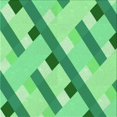 thumbnail image 1 of Ahgly Tapis d'Intérieur Lavable en Machine Carré Vert Jade Transitionnel, 7 Pieds Carré, 1 of 7