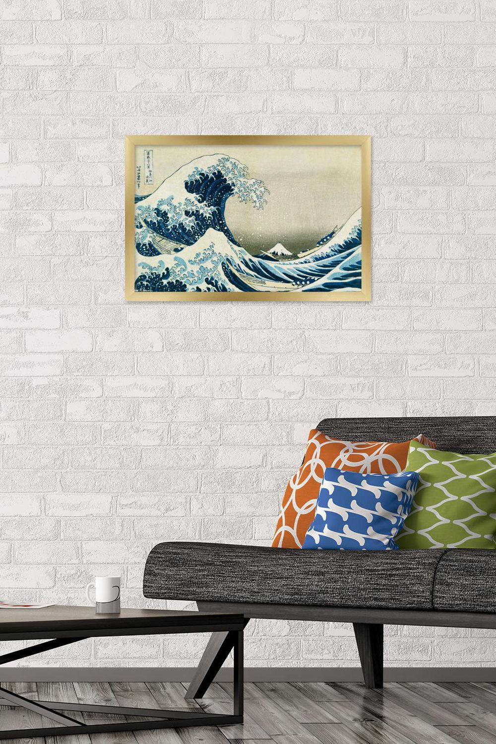 The Great Wave off Kanagawa by Hokusai Wall Poster