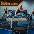 thumbnail image 3 of SereneLife Trampoline de Sport de Saut Aérobique Portable Pro de 40 Pouces, Format Adulte, 3 of 6