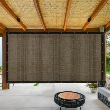 TACILIP 6.56x16.4ft Sun Shade Cloth with Grommets, Shade Cover Canopies Sun Shade Sails for Patio, Outdoor, Garden, Backyard
