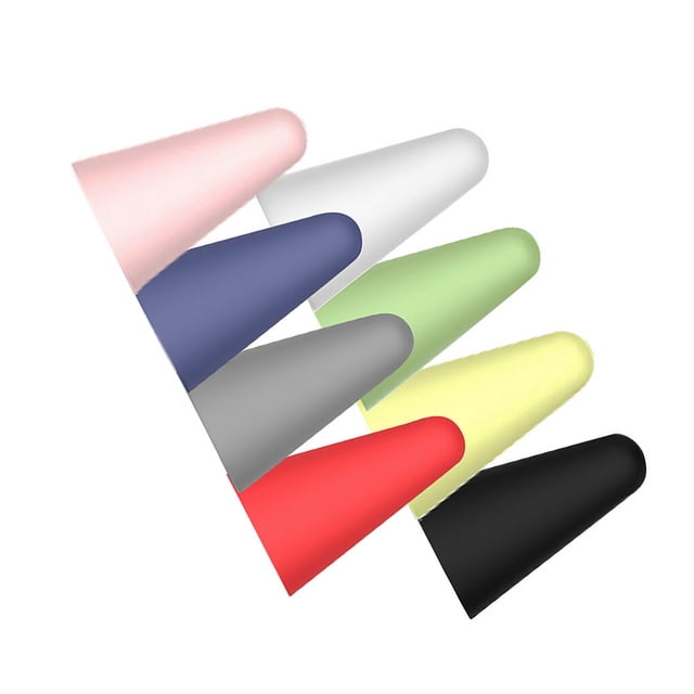 8pcs Tablet Pencil Penpoint Protector Pen silicone cap pen silicone Point Protective Silicone Cap Case Tablet Pencil Accessories, Mixed Color