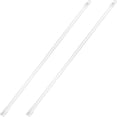 thumbnail image 1 of CUITING 17 Inches 2 Pieces Blind Wand  Vertical Blinds Replacement Parts  Tilt Wand Replacement  Clear Blind Rod with Hook and Grip  Plastic Blind Opener  Long Window Blind Stick Tilt Rod, 1 of 5