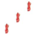 thumbnail image 2 of relayinert Belle Robe en Dentelle Florale Applique Patch pour Robes de Mariage Uniques Robe de Mariage Unique Applique en Dentelle Rouge 3Ensemble, 2 of 6