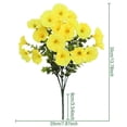 thumbnail image 2 of Tyidzon 6PC Outdoor Artificial Flowers Realistic And Morning For Outdoor Decor And Arrangements, 2 of 5