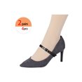 thumbnail image 4 of Unique Bargains Women's Solid Color Elastic Detachable Buckle Shoe Ankle Straps Belt, 4 of 4