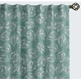 thumbnail image 1 of Vargottam 84 Inch Rod Pocket/Back Tab Cotton Curtains for Windows and Doors- Light Filtering Cotton- Light Filtering Drapes For Doors- Set of 2 Panels, 52"x84"- Hand Drawn Leaves Print (Green), 1 of 8
