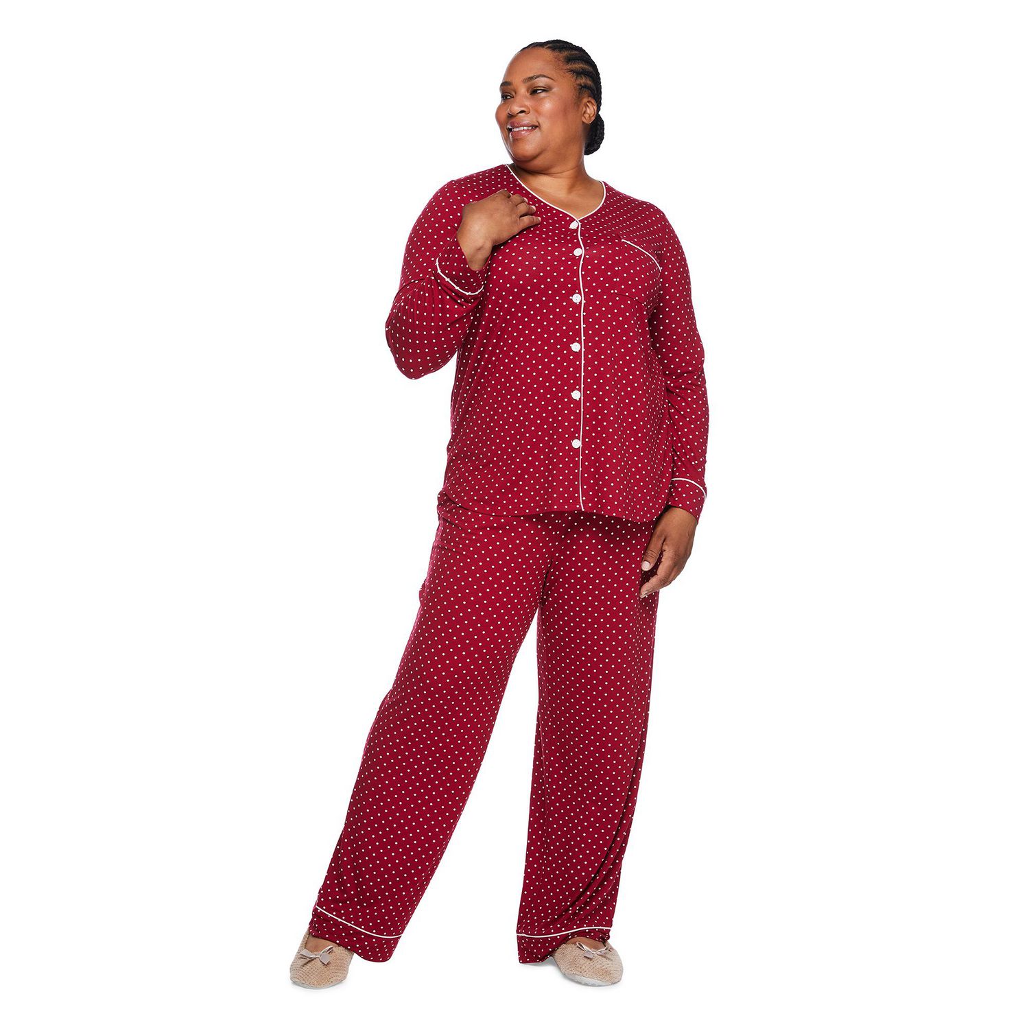 Iyla Women's Plus Pajama 2-Piece Set