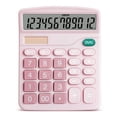 thumbnail image 4 of Amdohai 12 Digit Desk Solar Calculator Large Buttons Financial Business Accounting Tool Electronic Calculator, 4 of 8
