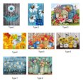 thumbnail image 2 of 12*16 Inch Flower DIY 5D Diamond Painting Kit Full Drill Diamond Painting Summer Flower Pattern Acrylic Rhinestone Mosaic Painting Craft Home Wall Decor Gift Frameless, 2 of 8