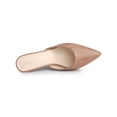 thumbnail image 4 of BLISSFUL STEP Mules à Talons Aiguilles à Bout Pointu pour Femmes Nude 8, 4 of 8