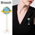 thumbnail image 4 of Broches Créatives Astronaute de la Terre à la Mode, 4 of 9