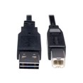 thumbnail image 1 of Eaton Tripp Lite Series Universal Reversible USB 2.0 Cable (Reversible A to B M/M), 10 ft. (3.05 m) - USB cable - USB (M) to USB Type B (M) - USB 2.0 - 10 ft - molded, 1 of 1