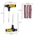 thumbnail image 4 of EGNMCR 10-pcs Universal Tire Repair Tool, Vacuum Tire Repair Tool, Motorcycle Electric Vehicle Repair Tire Repair Kit, Car Tire Repair Too Tire Repair Kits, 4 of 9