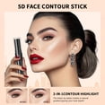 thumbnail image 2 of Lakerain Enlumineur 5d à Double Extrémité Ombrage Contour Ombre Bâton Stylo Contour du Nez, 2 of 8