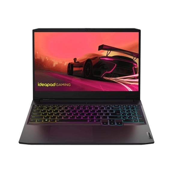 Lenovo IdeaPad Gaming 3 15ACH6 82K2 - 180-degree hinge design - AMD Ryzen 5 - 5600H / up to 4.2 GHz - Win 11 Home - GF RTX 3050 Ti - 8 GB RAM - 512 GB SSD NVMe, TLC - 15.6" IPS 1920 x 1080 (Full HD) @ 120 Hz - Gigabit Ethernet - Wi-Fi 6 - shadow black - kbd: US