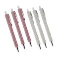 thumbnail image 1 of 6x Gel Ink Pens Writing Smoothly Press Pen Argent and Pink, 1 of 8