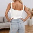 thumbnail image 4 of Women's Tube Top Sleeveless Stretchy Camisole Removable Padding Strapless Shirt For Layering And Outerwear, 4 of 4