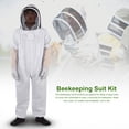 thumbnail image 2 of Professional Beekeeping Protective Suit Gloves Beekeeper Protect Equipment Jumpsuit(XL), 2 of 5
