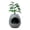Grey, variant on Pefilos 36" Plant Litter Box Set, Hidden Cat Litter Box with Artificial Plants, DIY Egg-Shaped Litter Box Furniture, Brown