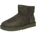 thumbnail image 1 of Ugg Women's Classic Mini II Leather Grey Ankle-High Suede Boot - 8M, 1 of 3