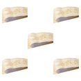 thumbnail image 2 of VONKY PVC Border Wall Corner Stick Durable And Waterproof Surface With Exquisite Workmanship Wallpaper For Living Room Decor yellow peony 5Set, 2 of 6