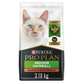 thumbnail image 1 of Purina Pro Plan Intérieur Boules de Poils Formule Saumon et Riz, Nourriture Sèche pour Chats 3,18 kg, 1 of 9