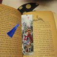 thumbnail image 4 of Marqueur de Livre en Cuir Diamant Spécial 5D avec Pompon pour Broderie Artisanale DIY, 4 of 8