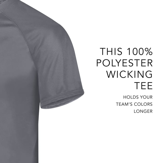 Augusta sportswear Men's Attain Wicking Two Button Baseball Jersey