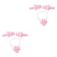 thumbnail image 3 of stanreset Waterproof Nose Clip Swimming Anti-noise Earplug for Protection Ear Protector Pink 2Set, 3 of 6