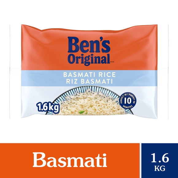 BEN'S ORIGINAL Basmati Rice, 1.6kg Bag