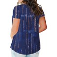 thumbnail image 4 of TIMIFIS Plus Size Tunic Tops For Leggings Casual Flowy Tshirts Ruched Blouses For Women, 4 of 6