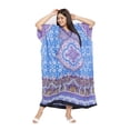 thumbnail image 1 of Caftans Longs pour Femmes Grande Taille Robe Caftan Robe de Soirée Fête Été Plage Robe d'Été Manches Kimono Longues Robes Décontractées en Ligne, 1 of 6
