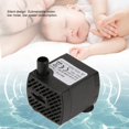 thumbnail image 2 of Ymiko Submersible Water Pump With LED Light Aquarium Pond Hydroponics Fountain, 2 of 8