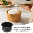 thumbnail image 4 of UPOUART 1 Set of Rice Cooker Replacement Pot Round Black Aluminum Nonstick for Household Users Baking Cakes, 4 of 8