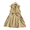 Khaki, variant on LYMAYTER 1-7Y Girls Summer Sleeveless Cargo Dress Toddler Button Down Lapel Collar With Belt Casual Dresses