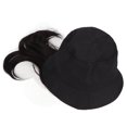 thumbnail image 1 of , Chapeau Texturé Facile à Porter Noir Marron pour Femmes pour Voyage, 1 of 8