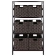 thumbnail image 4 of Leo 7pc Storage Shelf with Basket Set, 4 of 7