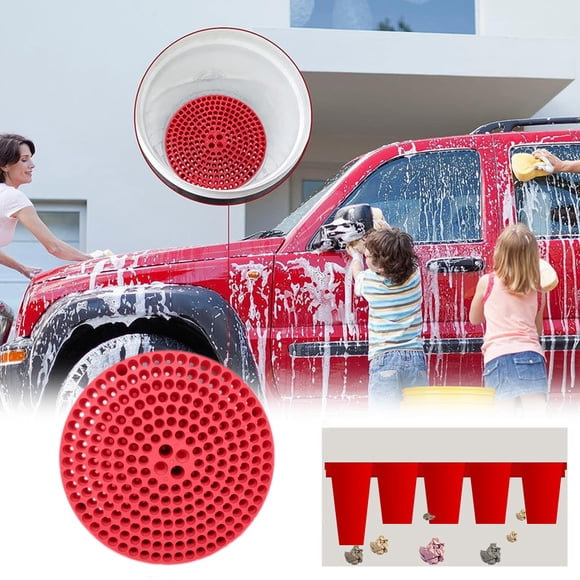 Suncoda Plastics Wash Isolation Tray, Car Wash Shop Tools Car Wash Sand and Gravel Car Wash Isolation Net Funnel Car Wash Bucket Sand and Gravel Filter Screen